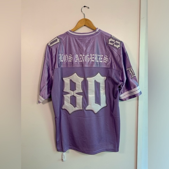 BNWT lavender Los Angeles jersey XL - Picture 3 of 8